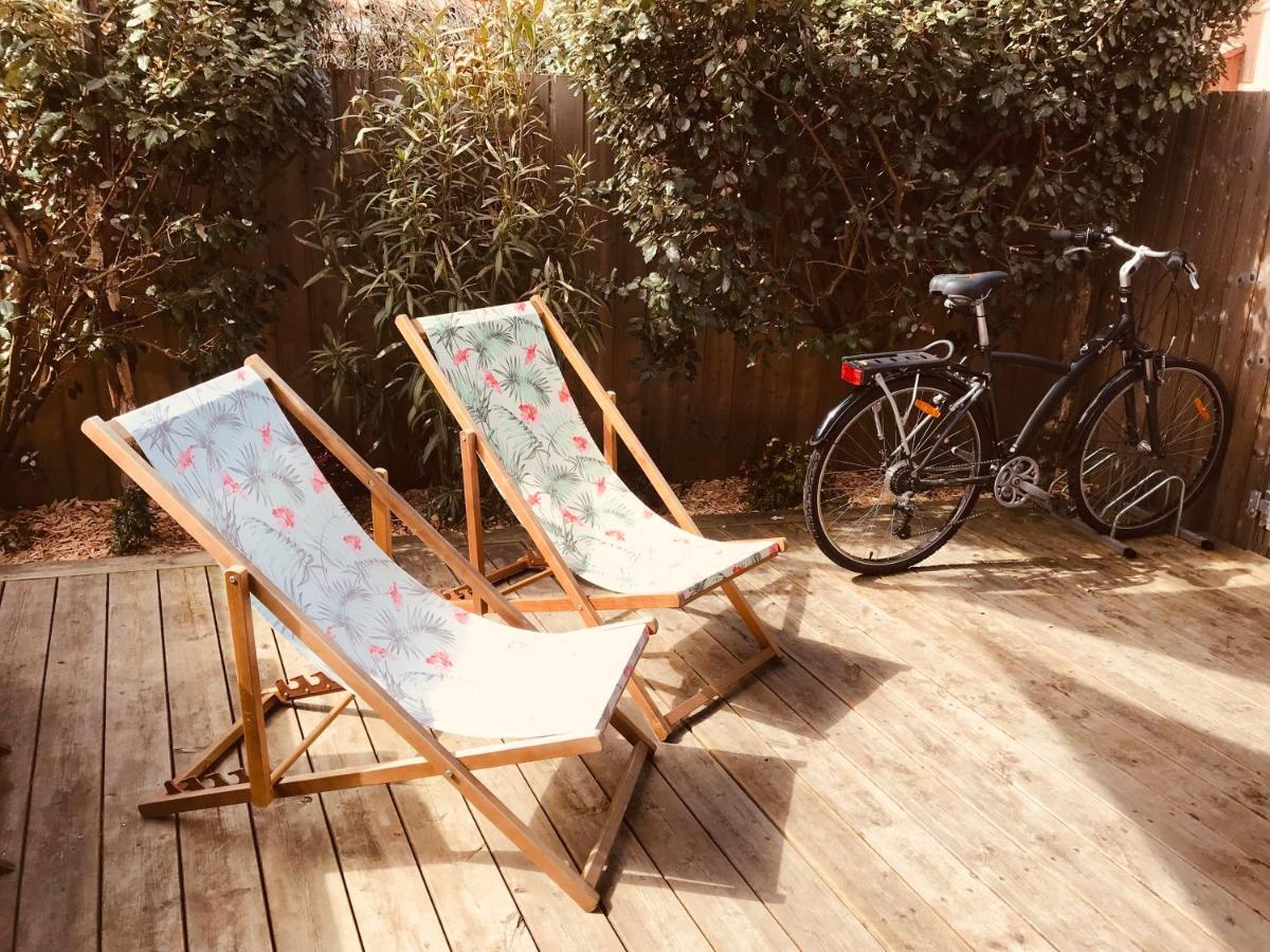 Cocon Entre Presqu'Ile Du Cap Ferret Et Plages Oceanes - Terrasse - 1 Velo Gratuit Ares Eksteriør billede
