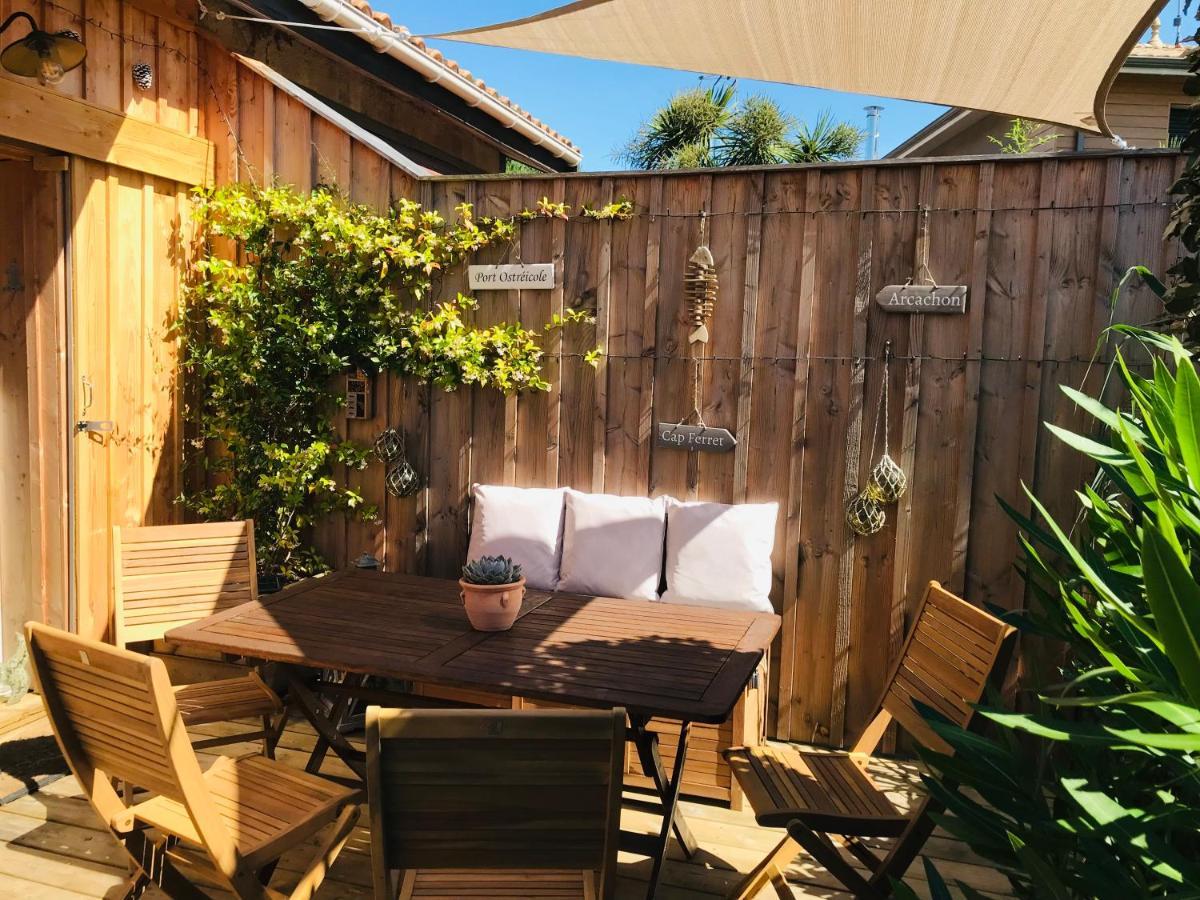 Cocon Entre Presqu'Ile Du Cap Ferret Et Plages Oceanes - Terrasse - 1 Velo Gratuit Ares Eksteriør billede
