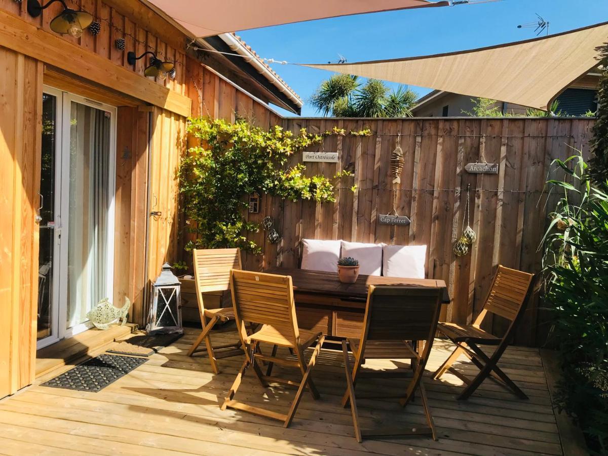 Cocon Entre Presqu'Ile Du Cap Ferret Et Plages Oceanes - Terrasse - 1 Velo Gratuit Ares Eksteriør billede