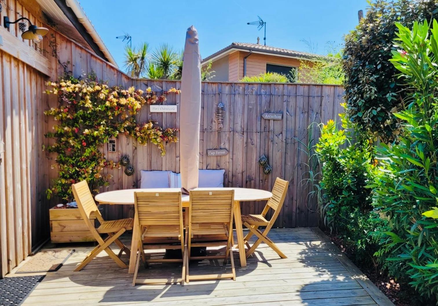 Cocon Entre Presqu'Ile Du Cap Ferret Et Plages Oceanes - Terrasse - 1 Velo Gratuit Ares Eksteriør billede